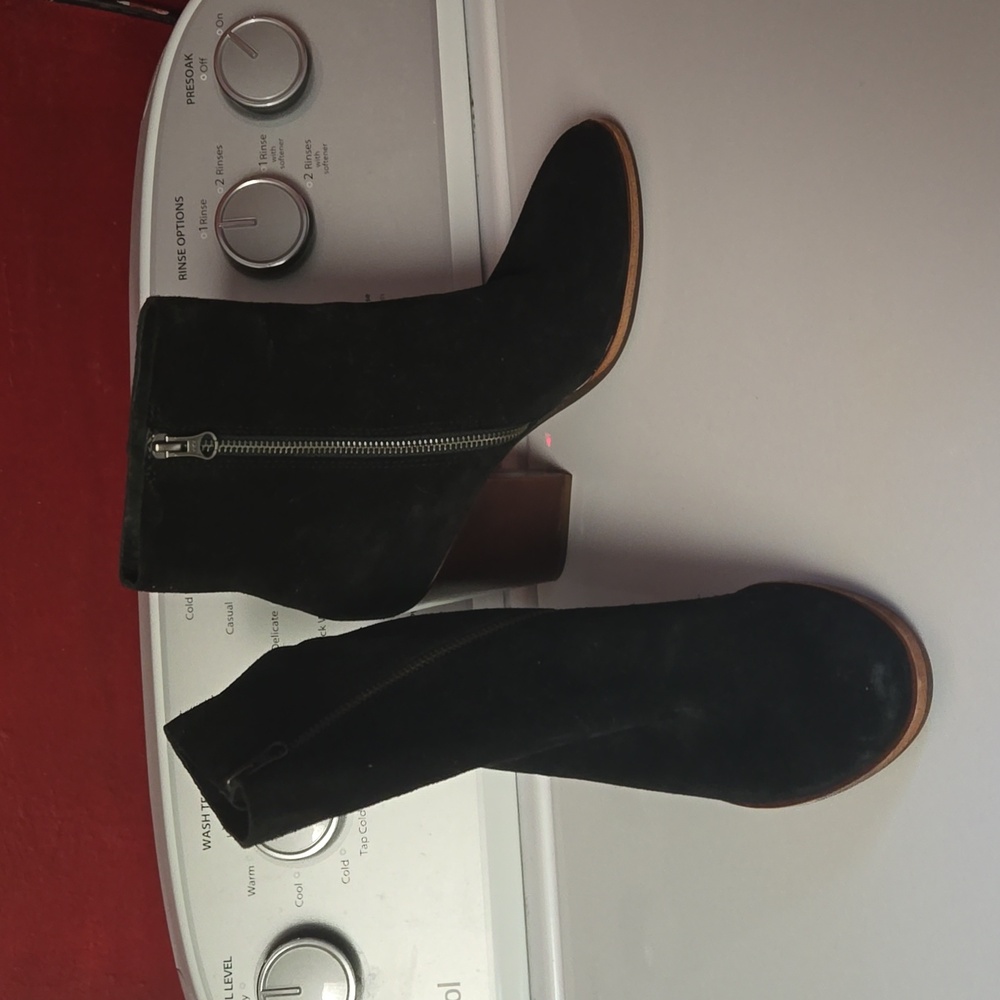 Kork ease Booties black suede